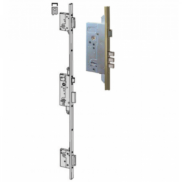 Κλειδαριά 3 σημείων κλειδώματος